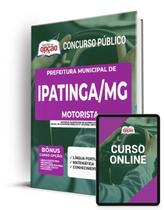 Apostila Prefeitura de Ipatinga - MG - Motorista