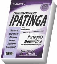 Apostila Prefeitura De Ipatinga - Nível Fundamental