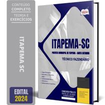 Apostila Prefeitura De Itapema Sc 2024 - Técnico Fendário