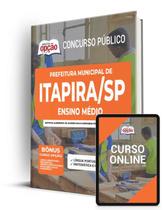 Apostila Prefeitura de Itapira - SP - Ensino Médio: Agente de Serviços I - Tutor Educacional e Agente de Serviços VIII Serralheiro