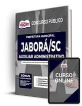 Apostila Prefeitura de Jaborá - SC - Auxiliar Administrativo