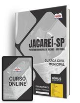 Apostila Prefeitura de Jacareí - SP 2024 - Guarda Civil Municipal