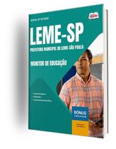 Apostila Prefeitura de Leme - SP - Monitor de Educação