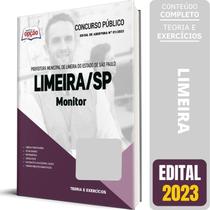 Apostila Prefeitura De Limeira Sp 2023 - Monitor