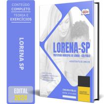 Apostila Prefeitura De Lorena Sp 2024 - Assistente De Creche