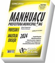 Apostila Prefeitura de Manhuaçu - MG - Professor II - Analista da Educação - Parte Comum aos Cargos