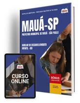 Apostila Prefeitura de Mauá - SP - Auxiliar de Desenvolvimento Infantil - ADI