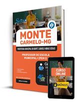 Apostila Prefeitura de Monte Carmelo - MG 2024 - Professor de Escola Municipal I (PEM I) - Editora Solução
