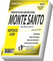 Apostila Prefeitura de Monte Santo de Minas - Inspetor de Aluno