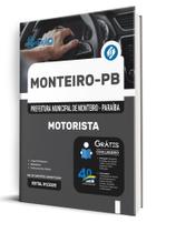 Apostila Prefeitura de Monteiro-PB - Motorista