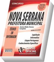 Apostila Prefeitura de Nova Serrana - MG - Técnico em Enfermagem