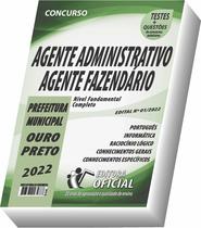 Apostila Prefeitura de Ouro Preto - MG - Agente Fazendário da Receita Municipal - CURSO OFICIAL