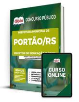 Apostila Prefeitura de Portão - RS - Monitor de Educação Básica
