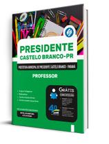 Apostila Prefeitura de Presidente Castelo Branco-PR - Professor