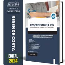 Apostila Prefeitura De Resende Costa Mg 2024 - Ensino Médio - Editora Solucao