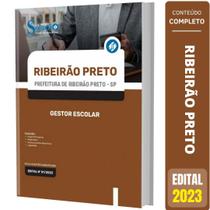 Apostila Prefeitura de Ribeirão Preto SP Gestor Escolar - Ed. Solução