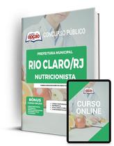 Apostila Prefeitura de Rio Claro - RJ - Nutricionista