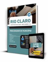 Apostila Prefeitura de Rio Claro - RJ - Procurador do Município - Editora Solução