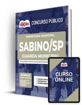 Apostila Prefeitura de Sabino - SP - Guarda Municipal