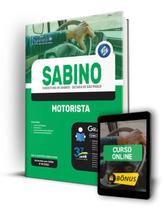 Apostila Prefeitura de Sabino - SP - Motorista