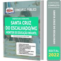 Apostila Prefeitura de Santa Cruz do Escalvado - MG - Monitor Educação Infantil