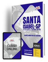 Apostila Prefeitura de Santa Isabel - SP 2024 - Agente Condutor de Veículos