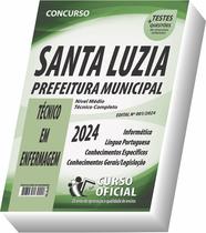 Apostila Prefeitura de Santa Luzia - MG - Técnico em Enfermagem
