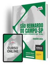 Apostila Prefeitura de São Bernardo do Campo - SP 2024 - Assistente Social