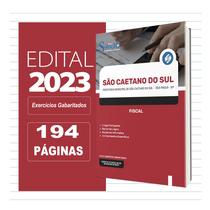 Apostila Prefeitura de São Caetano do Sul SP Fiscal - Ed. Solução