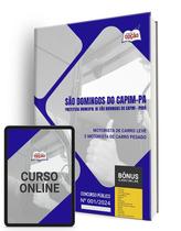 Apostila Prefeitura de São Domingos do Capim - PA 2024 - Motorista de Carro Leve e Motorista de Carro Pesado