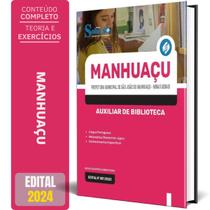 Apostila Prefeitura de São João do Manhuaçu - MG 2024 - Auxiliar de Biblioteca