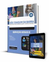 Apostila Prefeitura de São Joaquim da Barra - SP - Serviços Gerais III