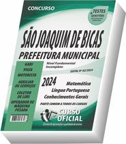 Apostila Prefeitura de São Joaquim de Bicas - MG - Nível Fundamental Incompleto - CURSO OFICIAL