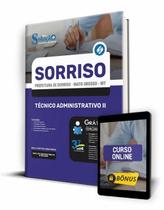 Apostila Prefeitura de Sorriso - MT - Técnico Administrativo II - Editora Solução Apostila Prefeitura de Sorriso - MT - Técnico Administrativo II - Editora Solução