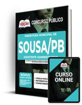 Apostila Prefeitura de Sousa - PB - Assistente Administrativo