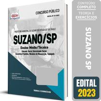 Apostila Prefeitura De Suzano Sp 2023 - Ensino Médio Técnico