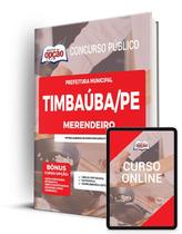 Apostila Prefeitura de Timbaúba - PE - Merendeiro - Apostilas Opção Apostila Prefeitura de Timbaúba - PE - Merendeiro - Apostilas Opção
