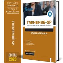 Apostila Prefeitura De Tremembé Sp 2024 - Oficial De Escola