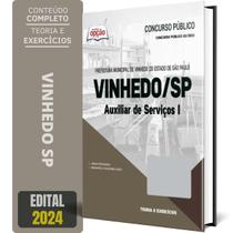 Apostila Prefeitura De Vinhedo Sp 2024 - Auxiliar Serviços1