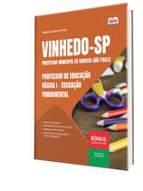 Apostila Prefeitura de Vinhedo - SP - Professor de Educação Básica I - Ensino Fundamental