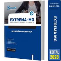 Apostila Prefeitura Extrema Mg 2023 - Secretária De Escola