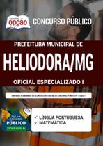 Apostila Prefeitura Heliodora Mg - Oficial Especializado 1