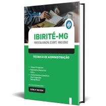 Apostila Prefeitura Ibirité Mg 2024 - Técnico Administração