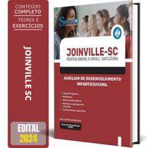 Apostila Prefeitura Joinville Sc 2024 Auxiliar