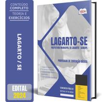 Apostila Prefeitura Lagarto Se 2024 Professor Educação