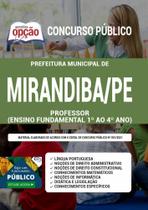 Apostila Prefeitura Mirandiba - Professor Ensino Fundamental