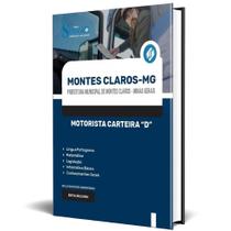 Apostila Prefeitura Montes Claros Mg 2024 Motorista Carteira