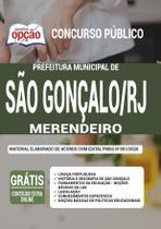 Apostila Prefeitura Municipal São Gonçalo Rj - Merendeiro