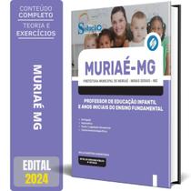 Apostila Prefeitura Muriaé Mg 2024 Professor Educação - Editora Solucao