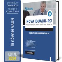 Apostila Prefeitura Nova Iguaçu Rj 2024 Agente - Editora Solucao